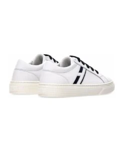 Hogan Sneakers H365 In White Leather -Golden Goose Shop 05565c1dd7add5a6574ecfd977bd2221