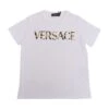 Versace Baroque Logo T-shirt -Golden Goose Shop 093a0a03c1a5a254f37f648aac891cb0