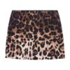Dolce & Gabbana Short Skirt In Leo Jacquard -Golden Goose Shop 0bb551c8b09f00789535aa166f38be5e