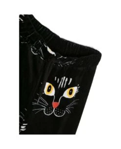 Mini Rodini Cat Face Velour Trousers -Golden Goose Shop 0c3ead8d95c8c0a0f8141f6f332cd0ae