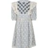 Gucci Light Blue Dress For Girl With G