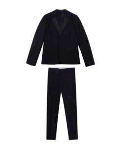 Emporio Armani Wool Blend Jacket And Pants