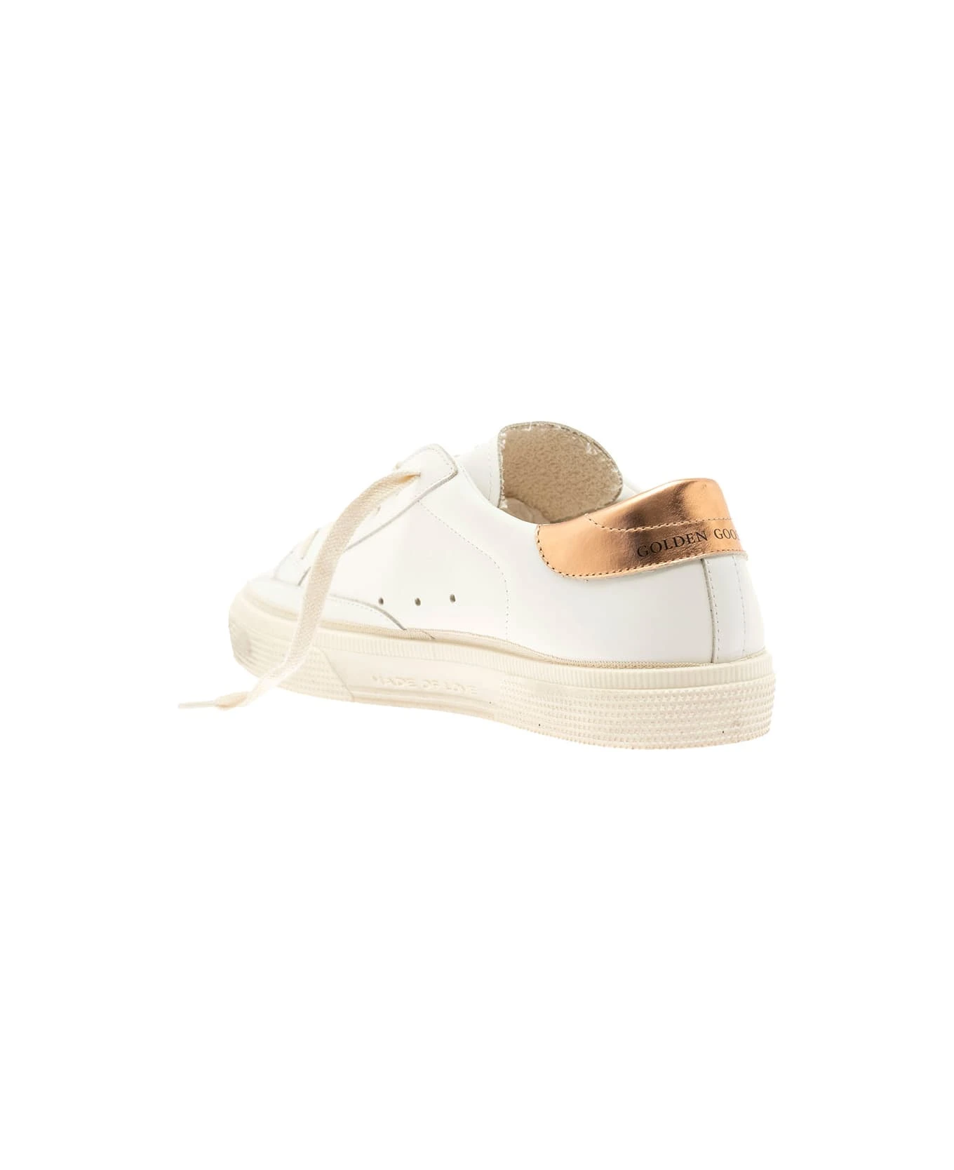 Golden Goose Kids Girl's Super Star Sneakers With Leopard Star 5 Golden Goose Kids Girl's Super Star Sneakers With Leopard Star - Image 3
