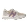 Hogan J484 Metallic Leather Trainers -Golden Goose Shop 129f904c3f811b2d5017bc29ab15342a