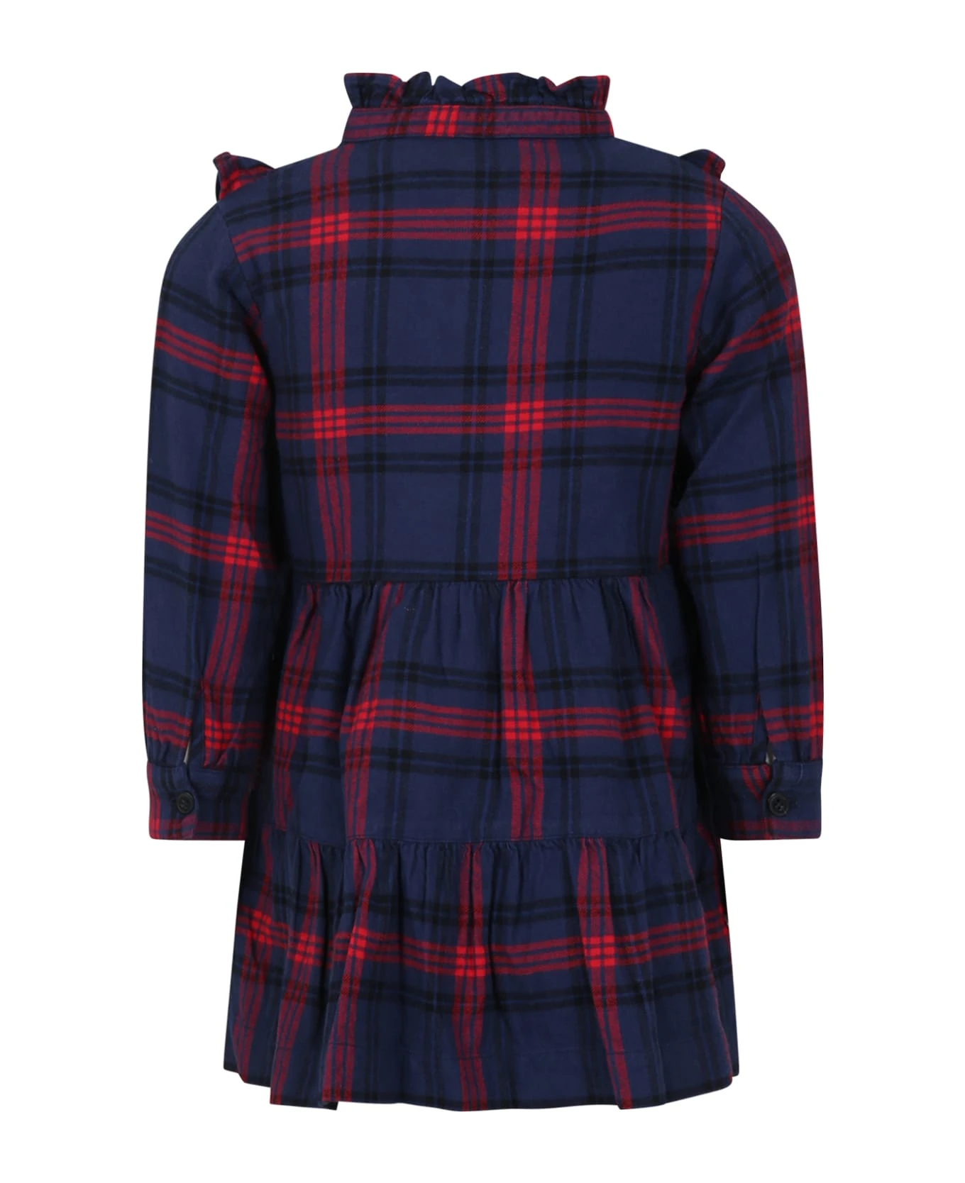 PETIT BATEAU Blue Derss For Girl 4 PETIT BATEAU Blue Derss For Girl - Image 2