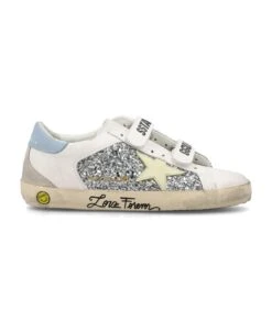 Golden Goose Old School Glitter Sneakers