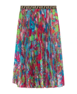 Versace Floral Skirt