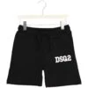 DSQUARED2 Logo Print Bermuda Shorts -Golden Goose Shop 1ffa62ff54ebcbff105861f2e81e2351