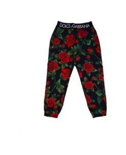 Dolce & Gabbana Trousers With Floral Print