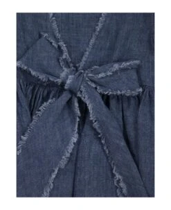 Il Gufo Linen Dress With Bow 7 Il Gufo Linen Dress With Bow -Golden Goose Shop 25e97031e72b4465747737196b39297f