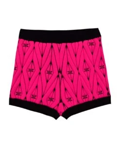 Elisabetta Franchi Short In Embossed Knit