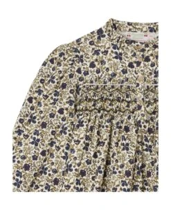 BONPOINT Beige Tamsin Dress With Smock Stitch 7 BONPOINT Beige Tamsin Dress With Smock Stitch -Golden Goose Shop 337eab2db0416b0a1a3e90a5f8a5cdd8