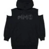 Mm6d82u Dress Maison Margiela Fleece Hooded Maxi-dress With Cut-out Shoulders 1 Mm6d82u Dress Maison Margiela Fleece Hooded Maxi-dress With Cut-out Shoulders -Golden Goose Shop 34d479d4e9003c63635229d634fab22d