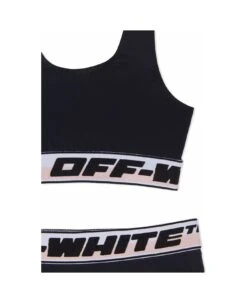 Off-White Kids Black Logo Band Bikini -Golden Goose Shop 381f80cf6d213cf2e3eb3cd14884df3f
