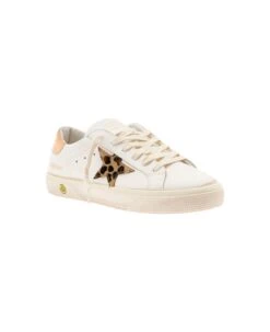 Golden Goose Kids Girl's Super Star Sneakers With Leopard Star 8 Golden Goose Kids Girl's Super Star Sneakers With Leopard Star -Golden Goose Shop 3bbc990bafe8dd4943f2026c4888118c