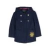 Versace Cappotto Blu In Misto Lana Con Cappuccio Bambina -Golden Goose Shop 3c15261a3a5ee70ad86dac6f48b02d44