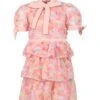 Pink Dress For Girl With Flowers -Golden Goose Shop 3d7caa055037cf7610a31c4563329ccb