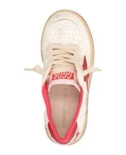 Golden Goose Ball Star Lace-up Sneakers -Golden Goose Shop 40f2db7bbc70058996dbc56c71cfe1ae
