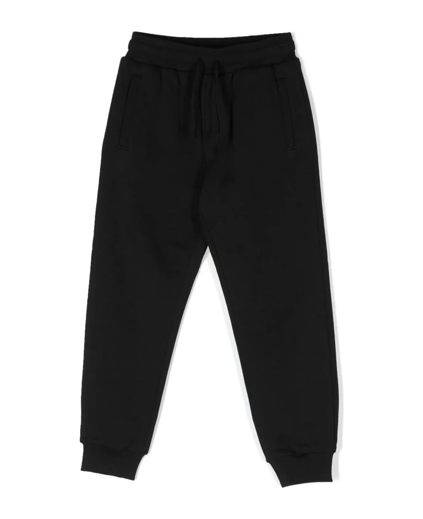 Dolce & Gabbana Black Cotton Trousers 3 Dolce & Gabbana Black Cotton Trousers