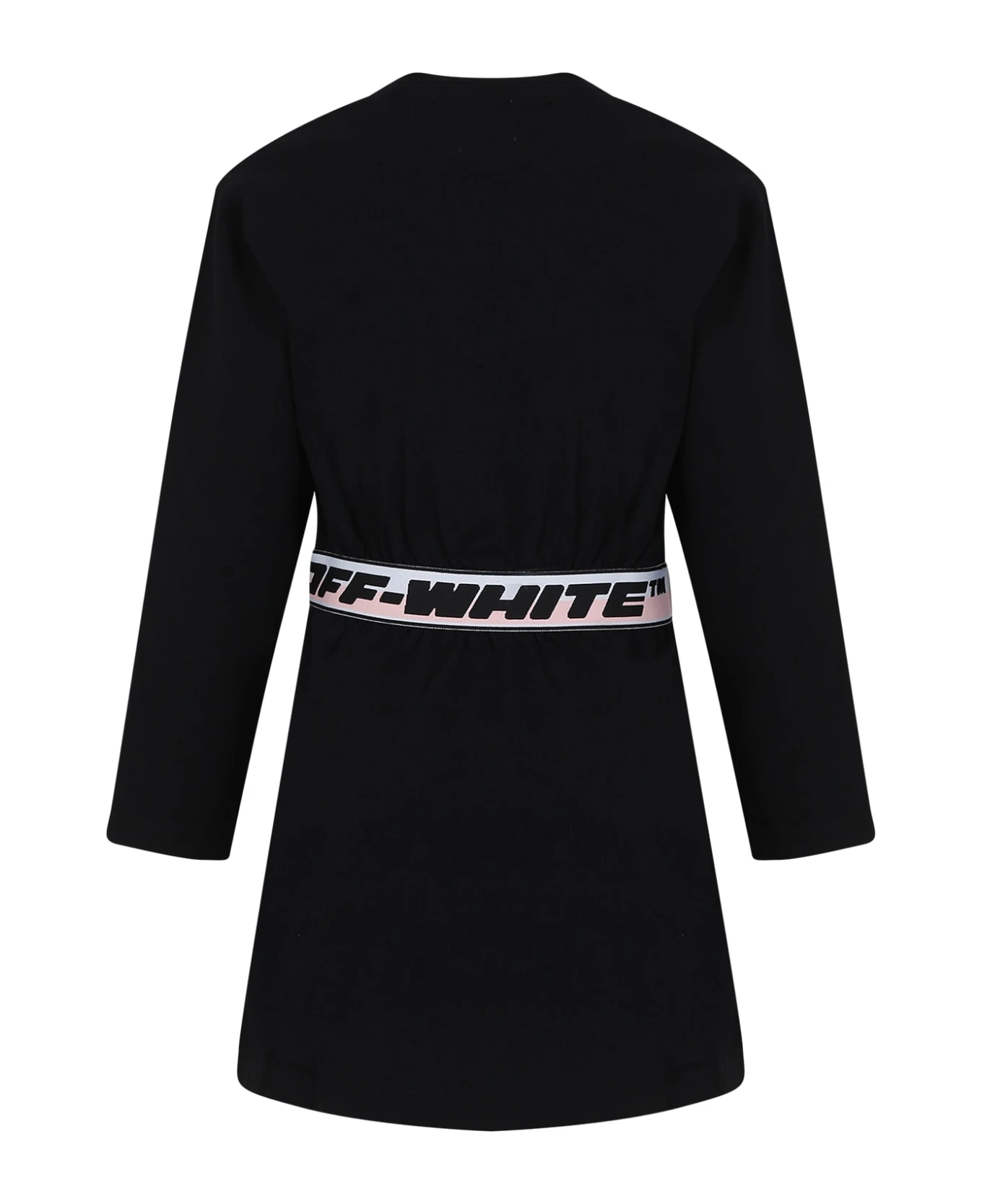 Off-White Black Dress For Girl 4 Off-White Black Dress For Girl - Image 2