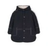Chloé Chloe Piumino Lungo Blu Navy In Nylon Con Cappuccio Bambina -Golden Goose Shop 440d68b726f5cdcd6fdc00132eebf04d