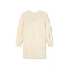 Chloé Ivory Knitted Dress With Floral Embroidery In Tone 2 Chloé Ivory Knitted Dress With Floral Embroidery In Tone -Golden Goose Shop 4d0bcb531053f5518c9abe9edfcf71c6