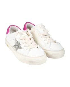 Golden Goose White May Sneakers For Girl With Star 8 Golden Goose White May Sneakers For Girl With Star -Golden Goose Shop 504c6e58290582d83a7770cd1bae29f5