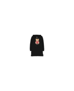 MOSCHINO Sweatshirt Model Dress With Teddy Bear Print