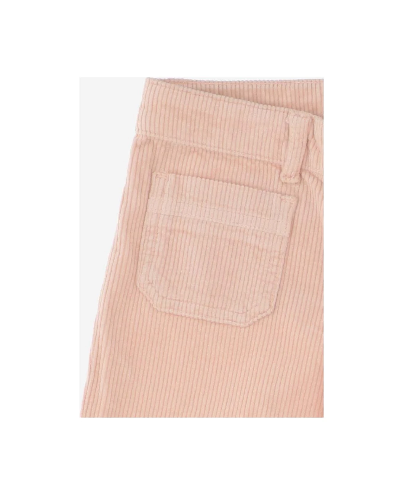 BONPOINT Stretch Cotton Velvet Pants 5 BONPOINT Stretch Cotton Velvet Pants - Image 3