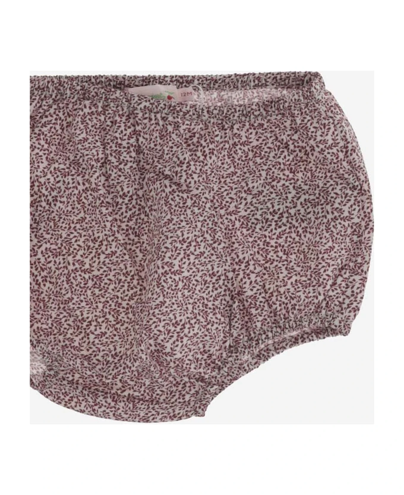 BONPOINT Cotton Culottes With Floral Pattern 5 BONPOINT Cotton Culottes With Floral Pattern - Image 3