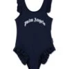 Palm Angels Logo One-piece Swimsuit -Golden Goose Shop 5f1f6d057653fbfec007ebd2a6d807ad