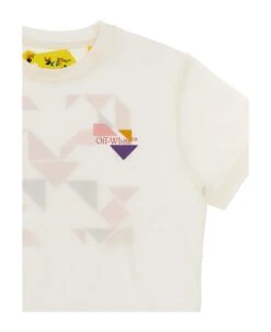 Off-White T-shirt 'arrow Geometric' -Golden Goose Shop 5f7d9ac1c9b2c5d28da08fef27b18f48