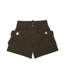 DSQUARED2 Green Shorts Girl