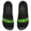DSQUARED2 Logo Printed Slide Sandals -Golden Goose Shop 636a8df154c45e0f11957e8f9fa54093