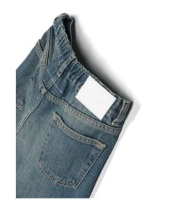 Maison Margiela Indigo Blue Cotton Jeans -Golden Goose Shop 65131d30b74ebbb77bfd8b5f53ece028