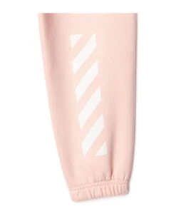Off-White Pink Cotton Track Pants -Golden Goose Shop 6742df7f002eb71f38c2e0de31583921