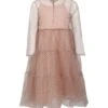Pink Dress For Girl With Polka Dots -Golden Goose Shop 6a3976903913ef6a67bae68100198991