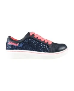 Billieblush Blue Sneakers For Girl With Logo Patch