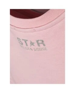 Abito Con Stampa Star Lurex In Felpa Di Cotone Rosa Golden Goose Kids Bambina 7 Abito Con Stampa Star Lurex In Felpa Di Cotone Rosa Golden Goose Kids Bambina -Golden Goose Shop 726f29f90b70334f0b5fae10601c878c