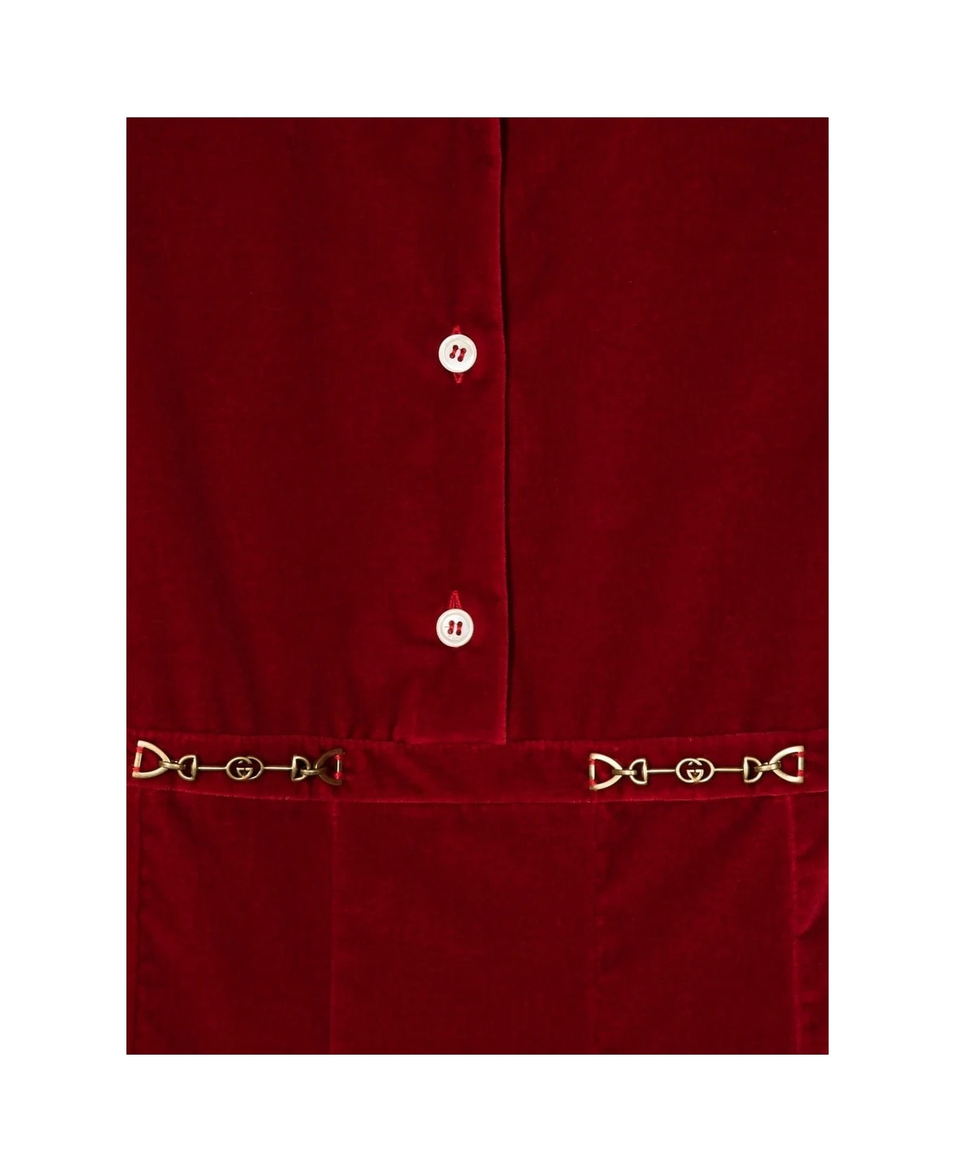 Gucci Red Linen Dress 5 Gucci Red Linen Dress - Image 3