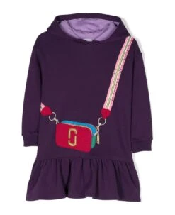 Purple Cotton Dress