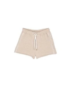 Chloé Shorts With Embroidered Logo In Cotton Girl