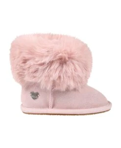 Monnalisa Pink Boots For Girl With Bows