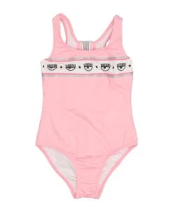 Chiara Ferragni 'maxi Logo Mania One-piece Swimsuit