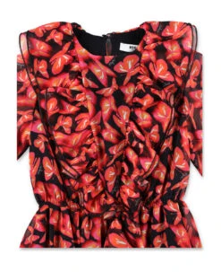 MSGM Dress Butterfly -Golden Goose Shop 786aef8f8b1caaa019a71b4c505cdaf7