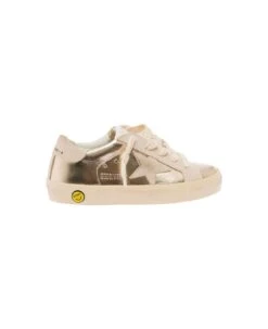 Golden Goose Super-star Laminated Upper Suede Star And Heel Include Il Codice Gjf00101f004805 65132 Dal 24 Al 27