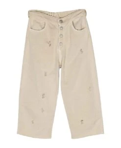 MM6 Maison Margiela Beige Trousers Unisex
