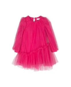 Monnalisa Asimmetrico Tulle