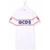 Gcds Kids Girl's White Cotton Dress With Logo 1 Gcds Kids Girl's White Cotton Dress With Logo -Golden Goose Shop 81683c888d72e85644f19bf8fbb61b55