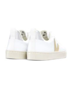 Veja White Organic Cotton Canvas Sneakers 7 Veja White Organic Cotton Canvas Sneakers -Golden Goose Shop 8220d1144ab9669c202c4c8659639f61